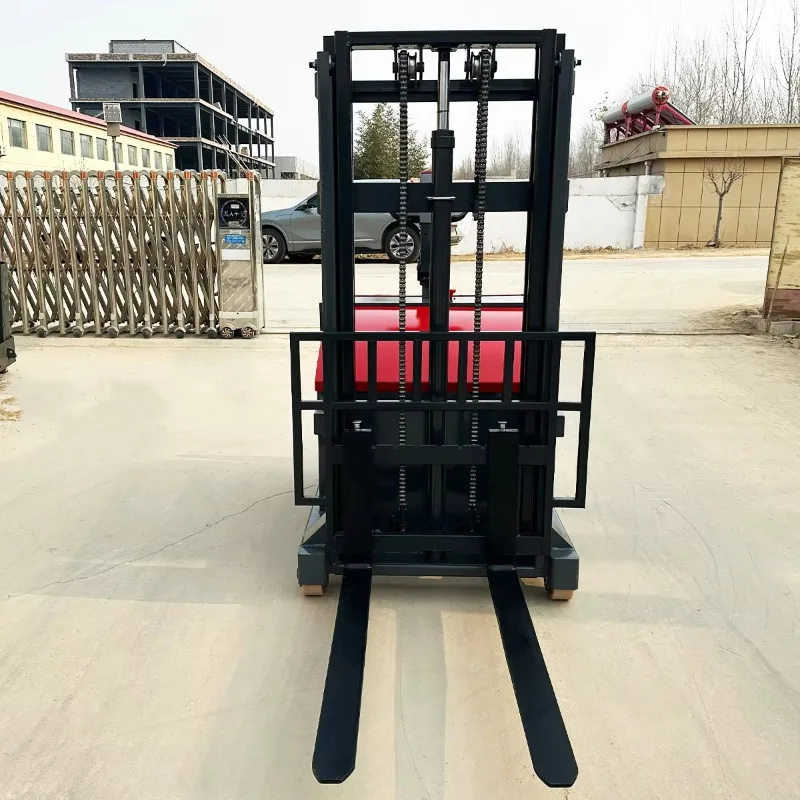 Customized Electric Counterbalanced Stacker Forklift 1.5T 1.2T 3m 4000MM Lithium-Ion Battery For Supermarket