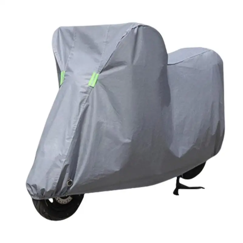 

Motorbike Rain Cover Rainproof Protective Cover Outdoor Motorcycle Cover With Reflective Strips Sun Outdoor Protection Scooter