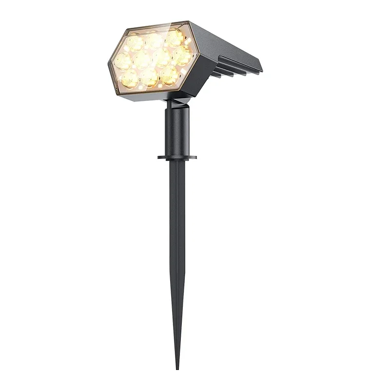 Zonne-verlichting buiten 92 LED zonne-spotverlichting buiten IP67 waterdichte zonne-tuinverlichting 2 in 1 voor tuinveranda