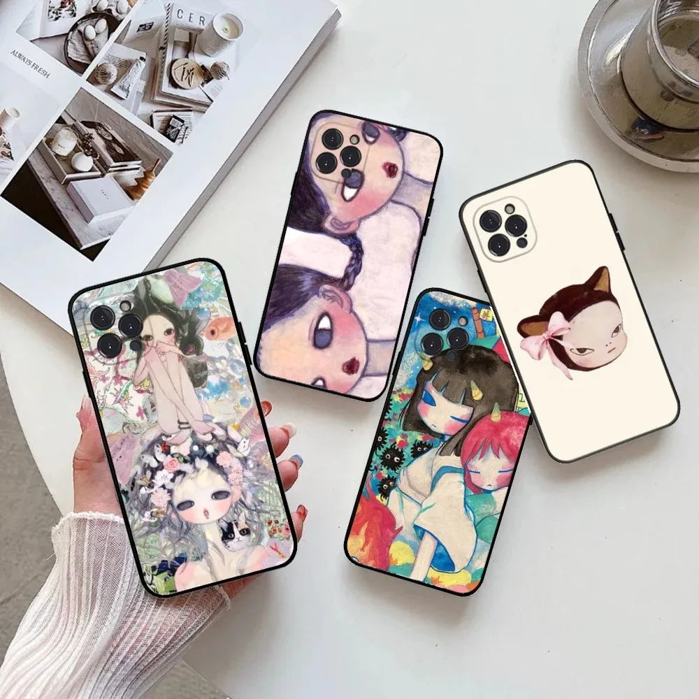 A-aya takano Phone Case  for IPhone 15,14,13,12,11 Pro Max Mini 8,7 Plus SE2 X XR XS MAX Silcone Soft Covers