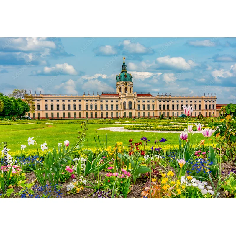 Art Cloth Background European Landscape Famous Scenic Spots Street  Night Scene Photography Background Props  OZ-18