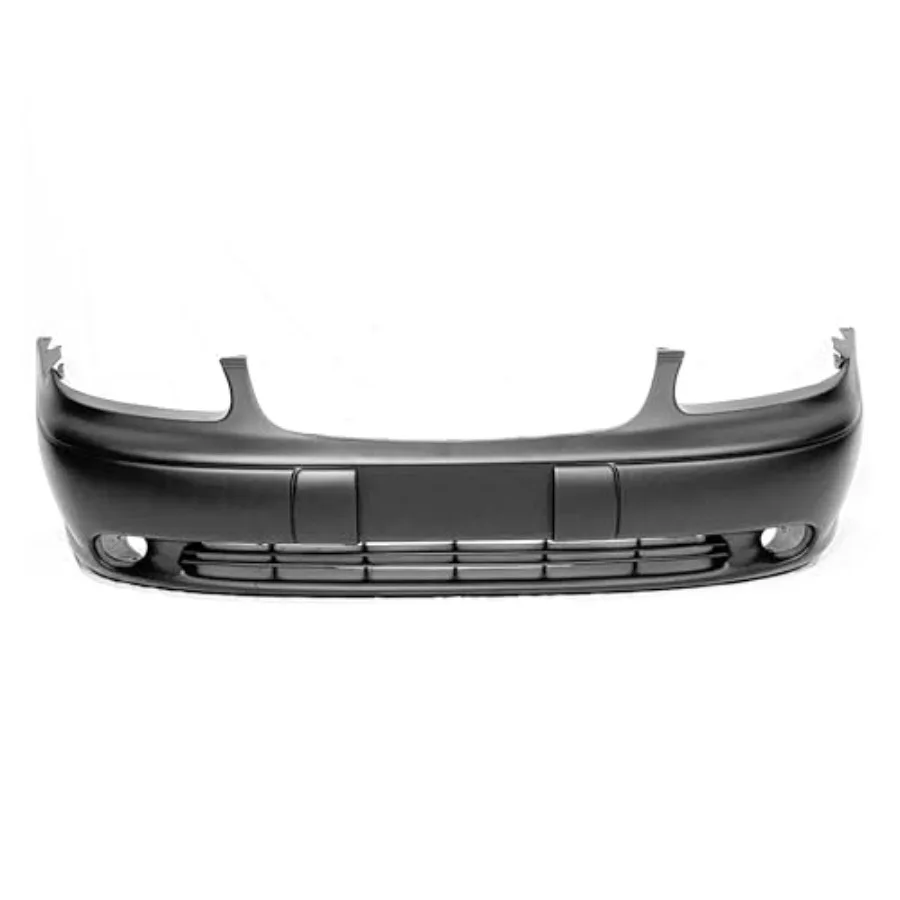 

Front Bumper Cover for 1997-2005 Chevy Malibu Sedan LS LT Classic Compatible with Fog Light Holes Primed GM1000540 12463112 Bla