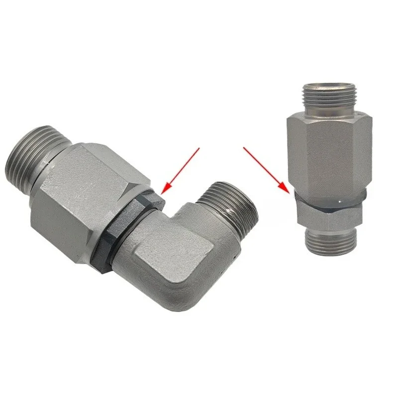 

Rotary Connectors, Hydraulic Machinery, Accessories High Pressure YouTube Quick Connectors Straight Through Bends