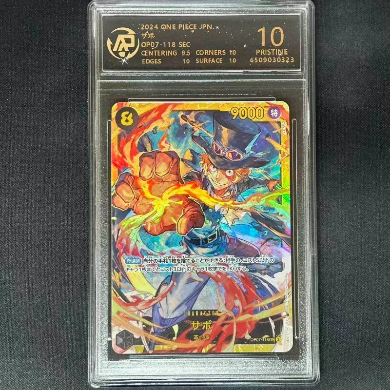 ONE PIECE Anime Game Peripheral Luffy Ace Sabo Japanese Version Simplified Chinese Rating Collection Card Boy Toy Birthday Gift