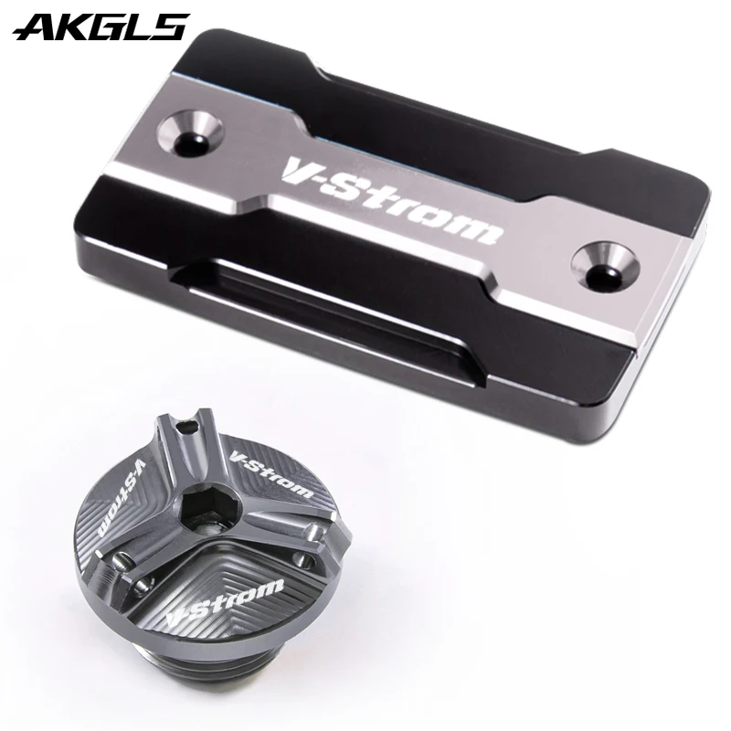 For Suzuki Vstrom 650 v-strom 650 1000/xt DL650 1000 250 v strom650 Front brake fluid tank cap filler cap protection Accessories - Image 6