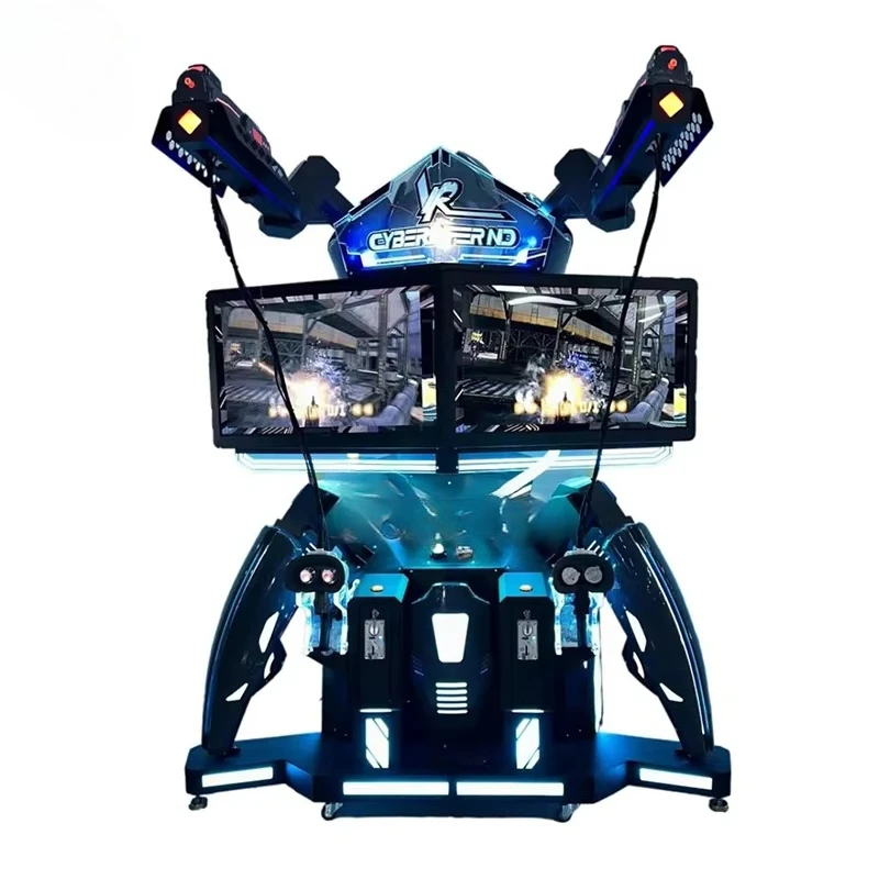 a forNew YIQU 43-inch Space Guardian-B Indoor VR Gun Shooting Simulator Game Console with Metal Construction