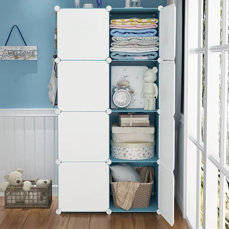 

Plastic Cabinet Wardrobe Storage Organizer Bedroom Partitions Living Room Display Open Wardrobe Modern Ropero Hotel Furniture