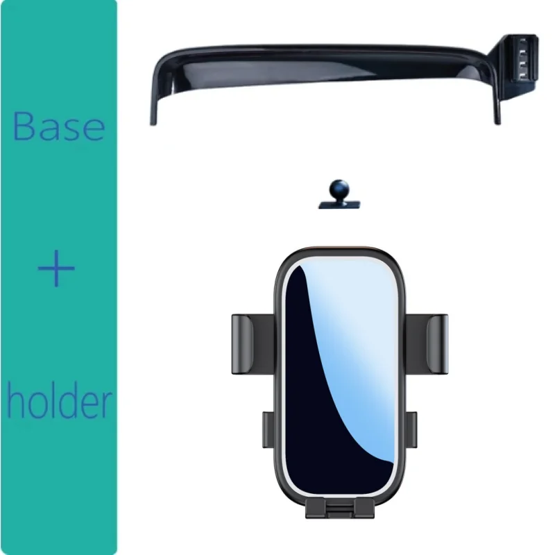 Car Phone Holder For Mercedes-Benz E Class W214 2024 Multimedia Display Fixed Bracket Phone Mount Fast  Charging Stand