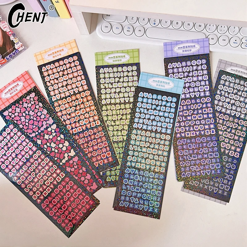 Korean Version Of Instagram Laser Guka Sticker Decoration For Idol Celebrity Small Card Handbag Materials