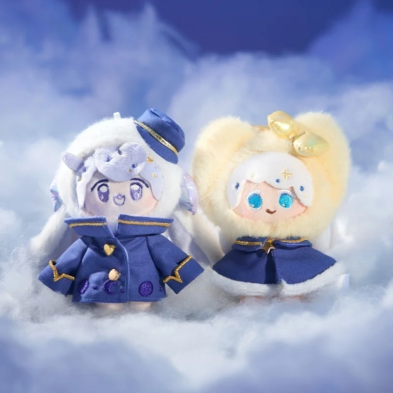 Adou Cookie Run Kingdom-muñeco de peluche de 10cm con ropa, figura de Anime Kawaii, bolsa de juguete, colgante, llavero, colección de decoración, regalo sorpresa