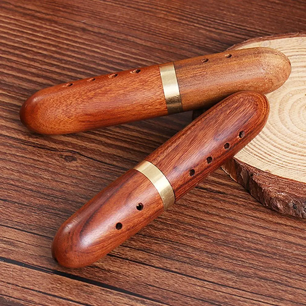 Sewing Needle Wooden Container Embroidery Mending Needle Case Holder Organizer