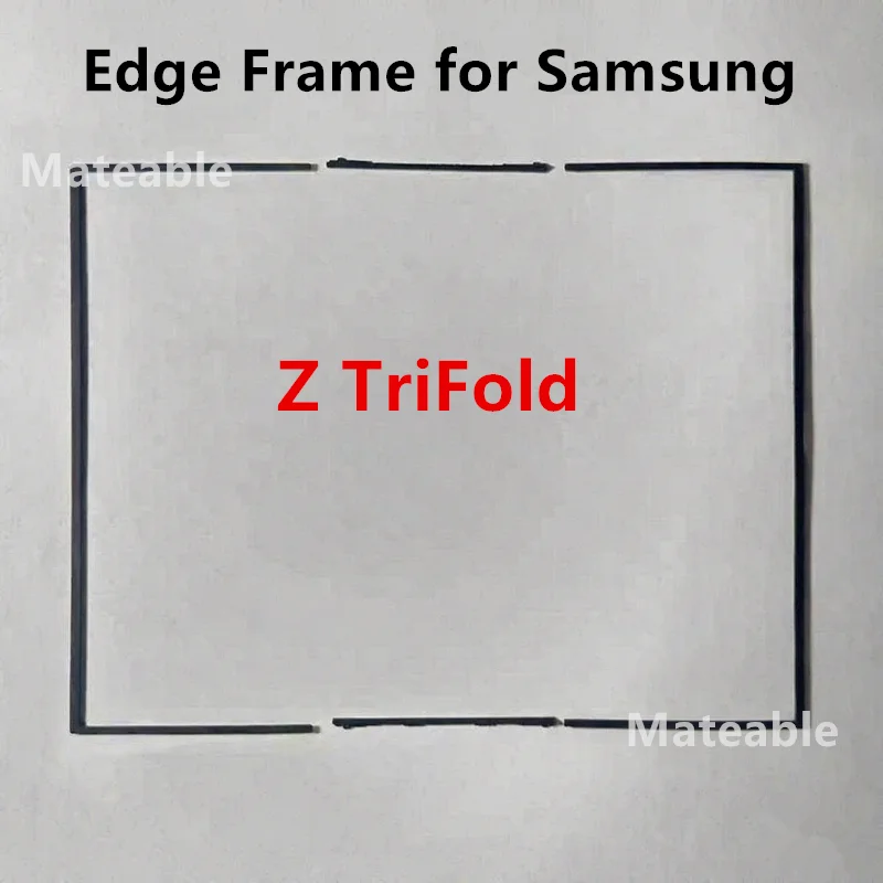 Tri-Fold Edge Strips For Samsung Galaxy Z TriFold Middle Frame Stand Housing Bezel Replace Repair Parts