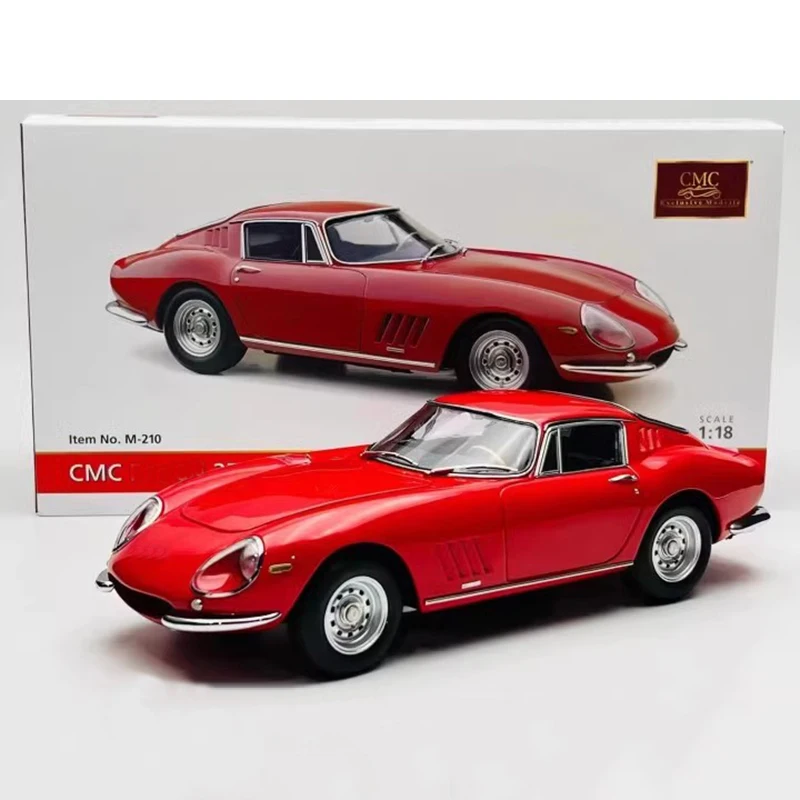 1: 18 CMC 275gtb/c Red Alloy Car Model Collection Gift