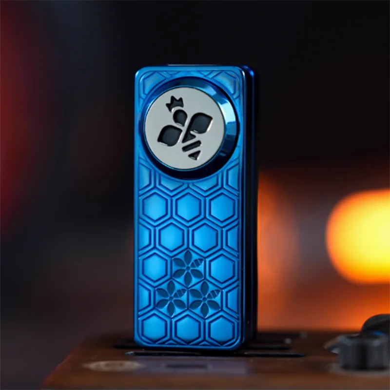 The Bee Emperor EDC Fidget Push Slider Stainless Steel Fidget Toys Mechanical Haptic Slider Stress Relief & Concentration Toy