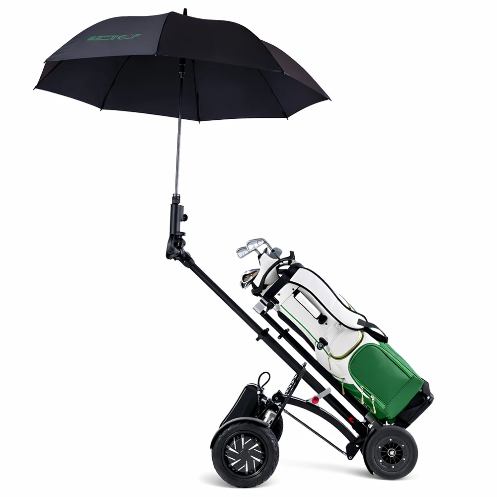 Eswing Electric Scooter 3 In 1 Ride On Push Pull Bag Trolley With Holder For Course Use