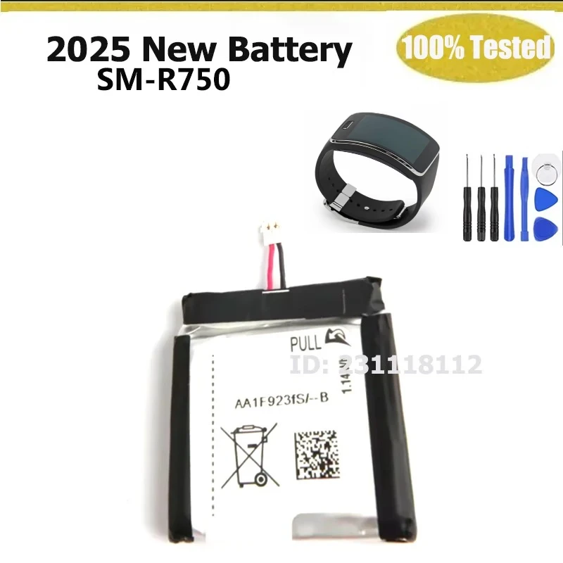 Brand New  Battery For Samsung Galaxy Gear S SM-R750  Basic Show Genuine Phone Parts