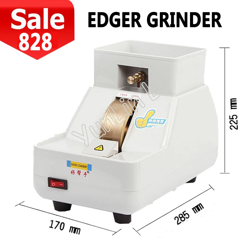 

Hand Lens Edger Grinding Machine 35mm Diamond Grinder Wheel Glass Edging Machine Glasses Processing Equipment CP-7-35WV