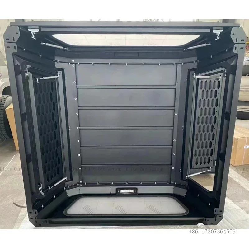 

Стальной кемпер-кунг (крыша-кемпер) для пикапов Hilux с раздвижными окнами