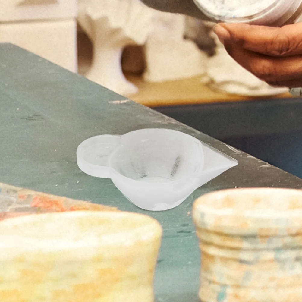 

20pcs Silicone Resin Mixing Cups Epoxy Mold Craft Tool White Mini Bowl Jewelry Making Accessories Diy Supplies