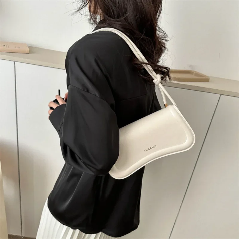 

Professional Women's Work Bag Ladies Shoulder Crossbody Bags PU Leather Underarm Bags Top-handle Bags Purse Female Handbags