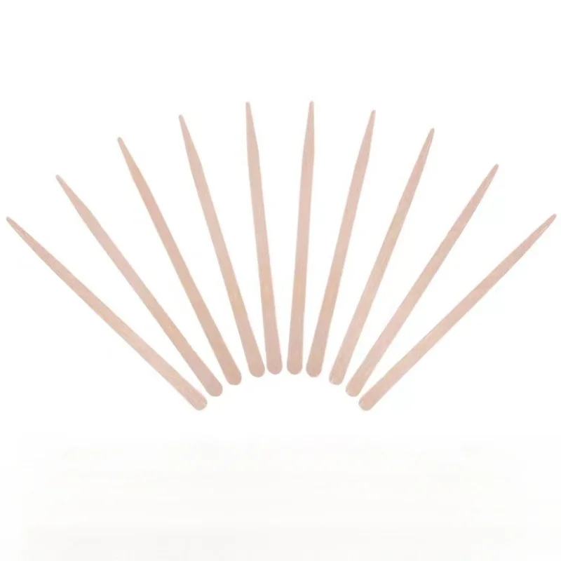 200Pcs Disposable Wooden Stick Face Wax Sticks Depilation Spatula Body Eyebrow Applicator Smooth Tongue Depressor Beauty Tools view 5