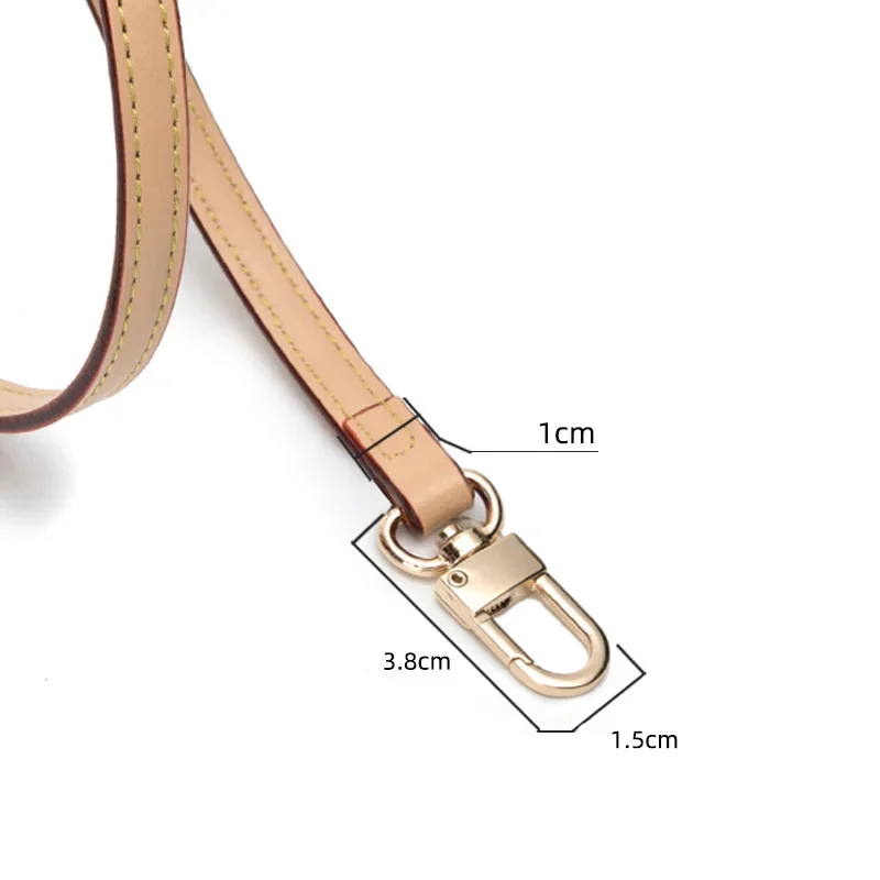 Cinta de couro de vaca para mulheres, alça de bolsa, alças, cinto de substituição, acessórios, crossbody