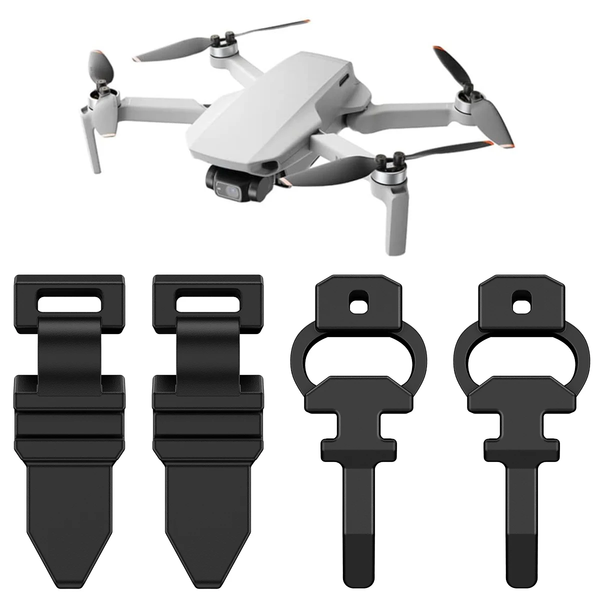 Amortiguador de Gimbal, Cojín de Goma, Bola de Absorción de Impactos para Gimbal, Repuesto para Cámara de Dron, Compatible con Mavic Mini/Mini 2