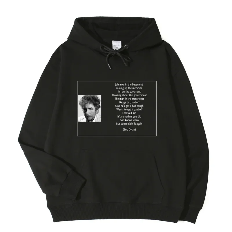 Bob Dylan Hoodie Unsex Long Sleeved - Image 6
