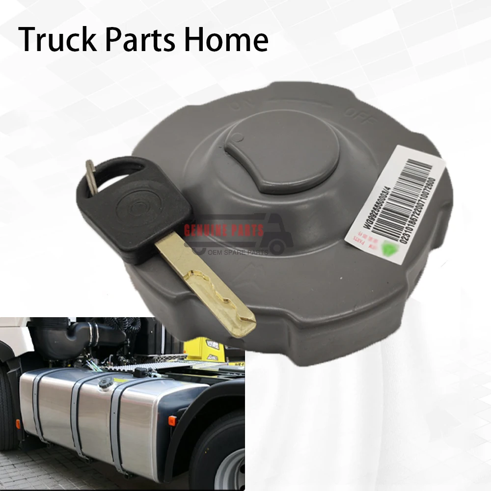 Fuel Tank Cover For Sinotruk SITRAK HOWO Truck Parts C7H G7H G5 C5H T5G WG9925550003/4 Special Diesel Tank Lock Cover Original