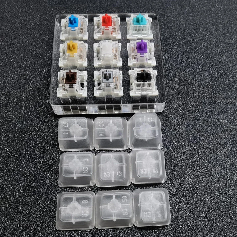 Outemu Switch Tester Linear/Tactile/Silent Switches for Mechanical Keyboard Gaming Switch 9 12 Key Customize Gaming Keyboard
