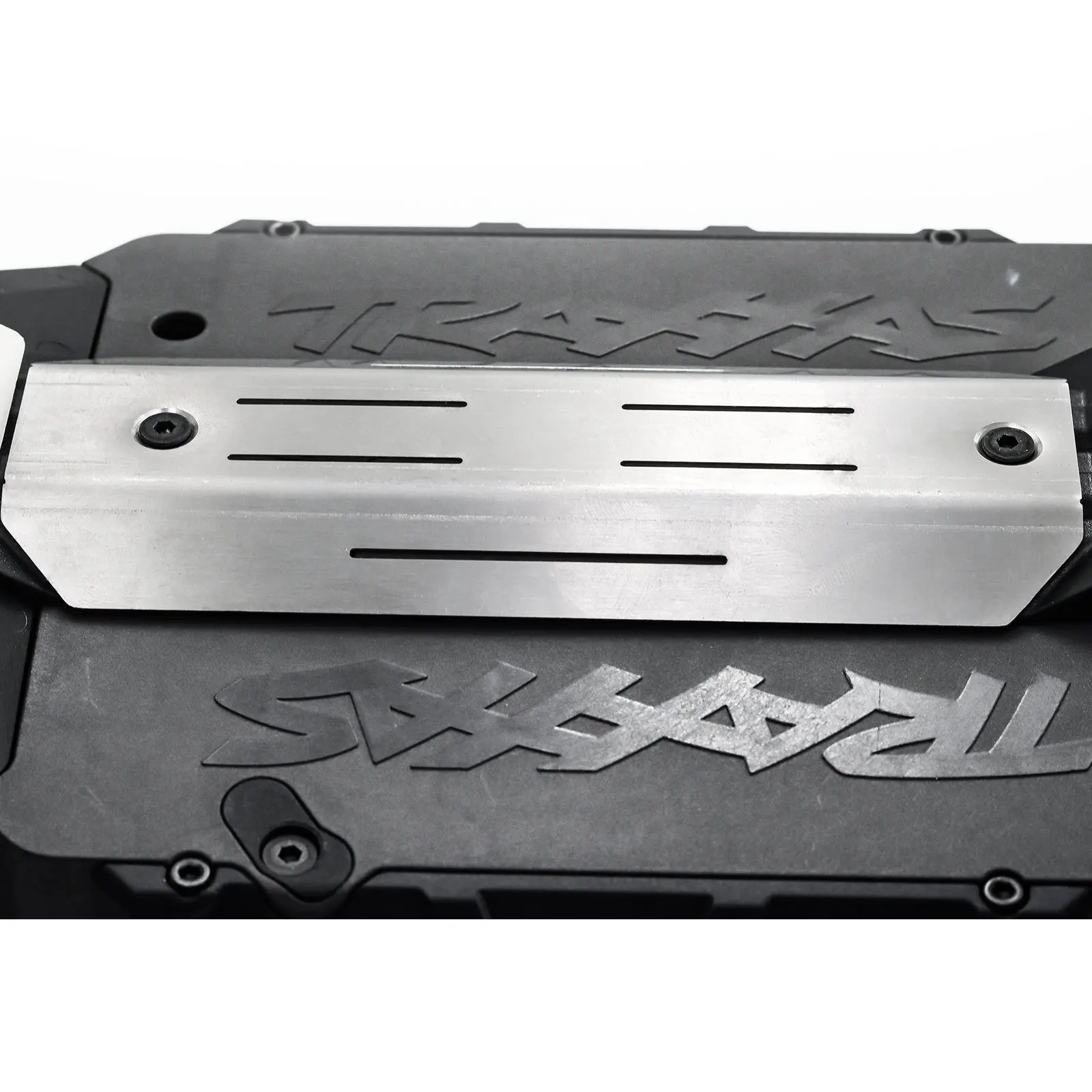 RC roestvrijstalen chassisbescherming pantser- en bumperbeschermers voor Traxxas Mini Maxx slagvast en krasbestendig