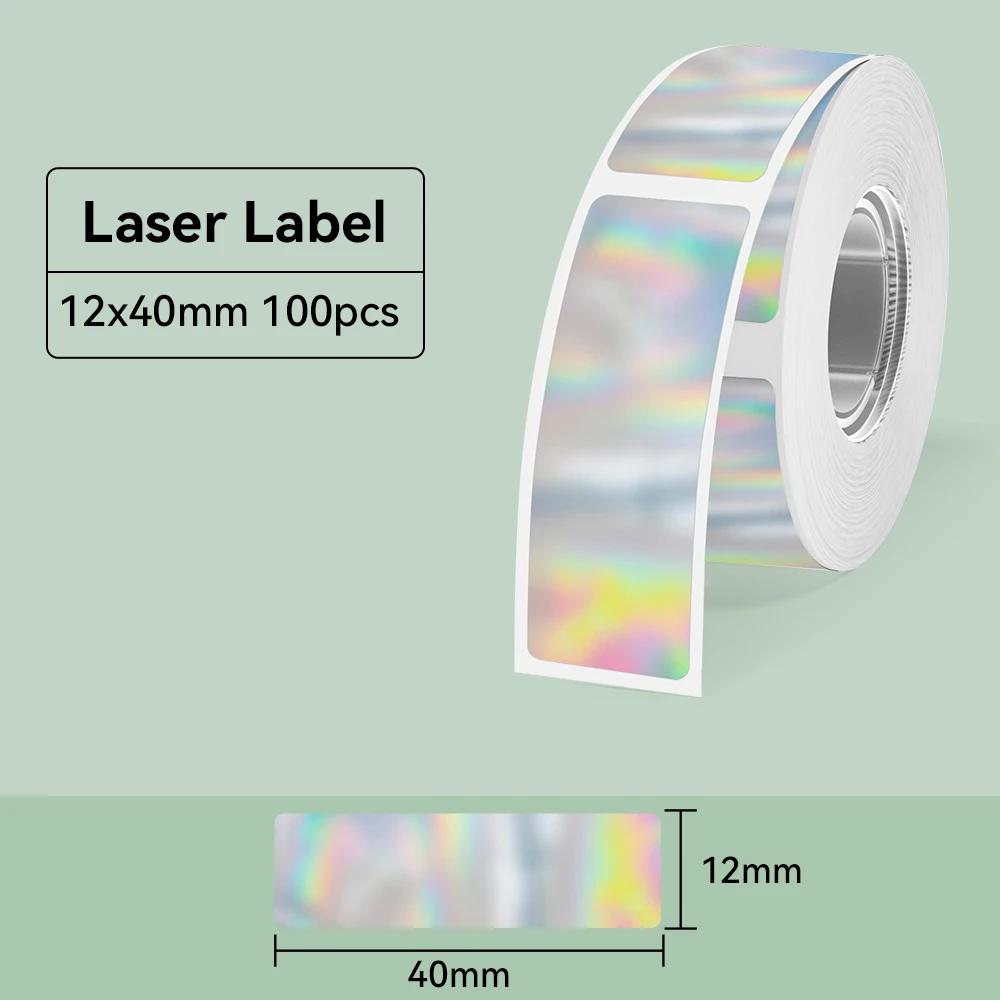 Phomemo Q30 D30 taśma drukarka do etykiet naklejka wodoodporna odporna naklejki etykiety termiczna zamiennik papieru do domu szkoły