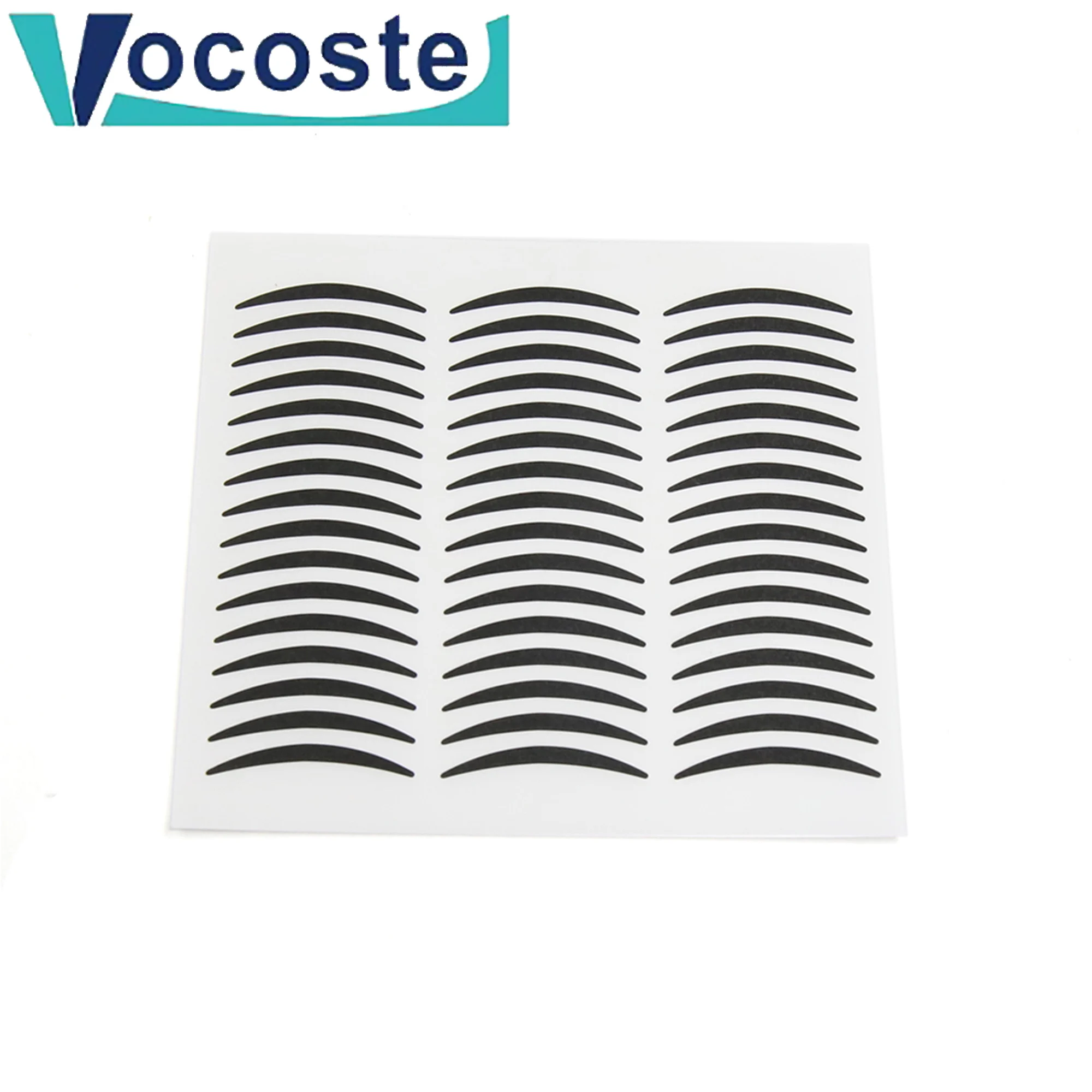 VOCOSTE 48-264คู่สติกเกอร์เทปตาที่มองไม่เห็นวางเทป Self-Adhesive สติกเกอร์กันน้ำ Make เครื่องมือ