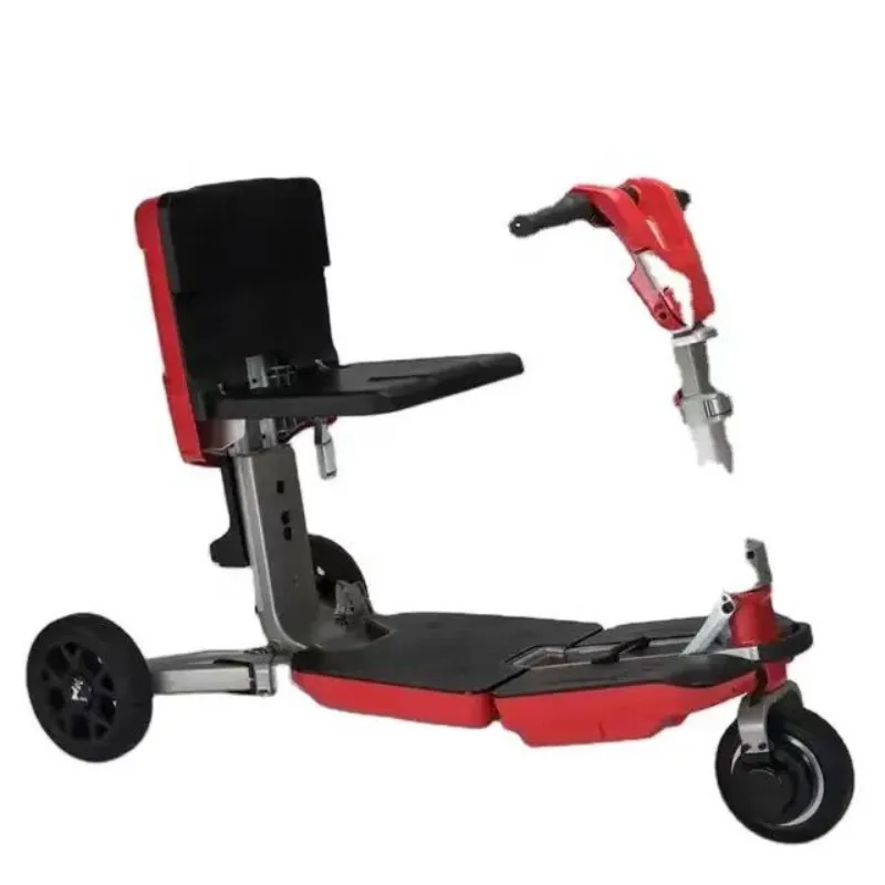 Electric scooter by plane suitcase scooter, three-wheeled elderly battery car, one wheelchair, electric scooter