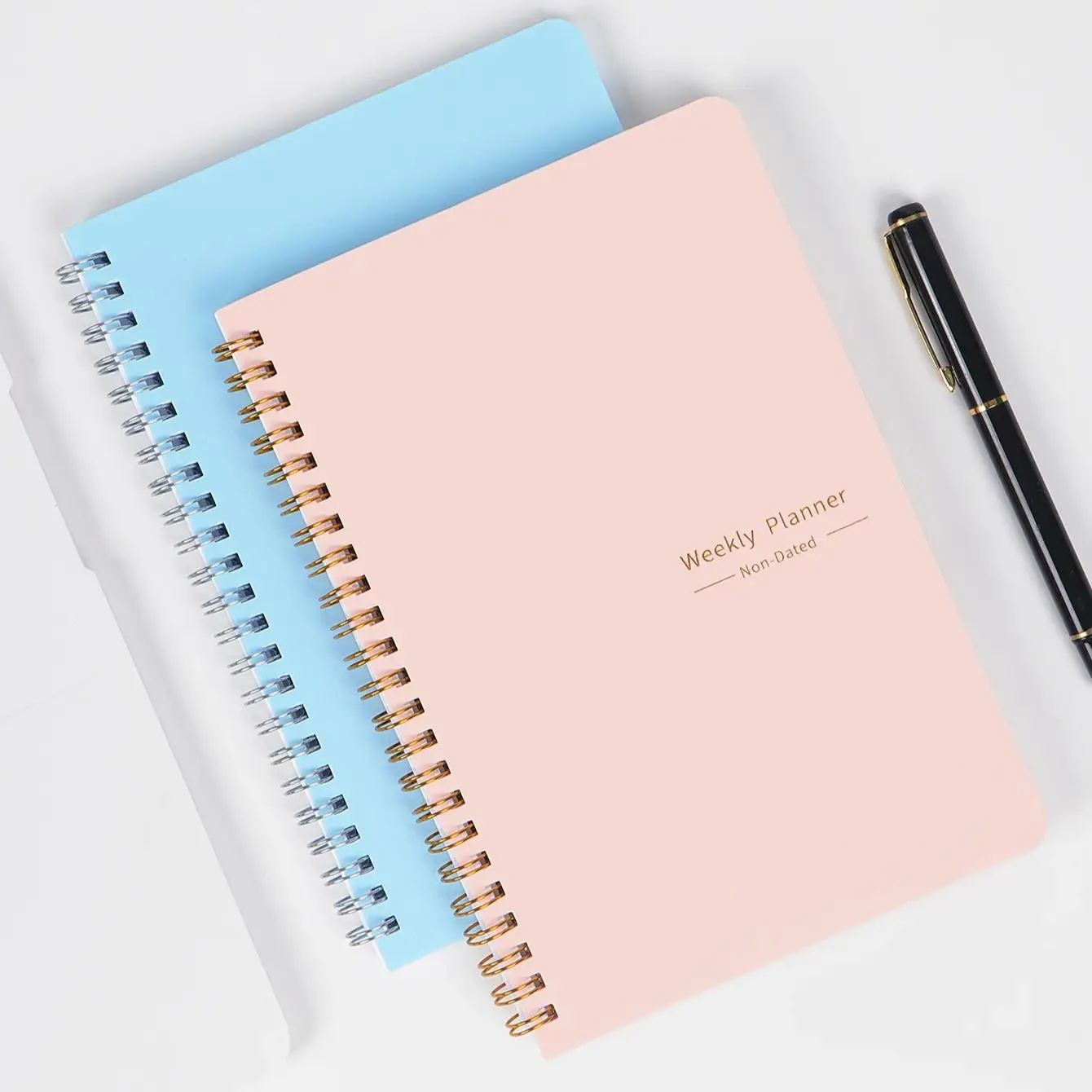 Undated Weekly Planner A5 Weekly Goals Spiral Binding Notebook Planner Agenda Record Daily Plans To Achieve Future Goals