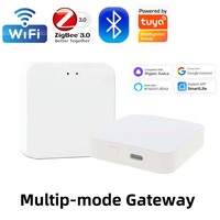 Mini Tuya Zigbee3.0 Gateway Mulit-mode Wireless/Wired Smart Home Central Control Scene DIY Tuya Smart Life APP for Alexa Google