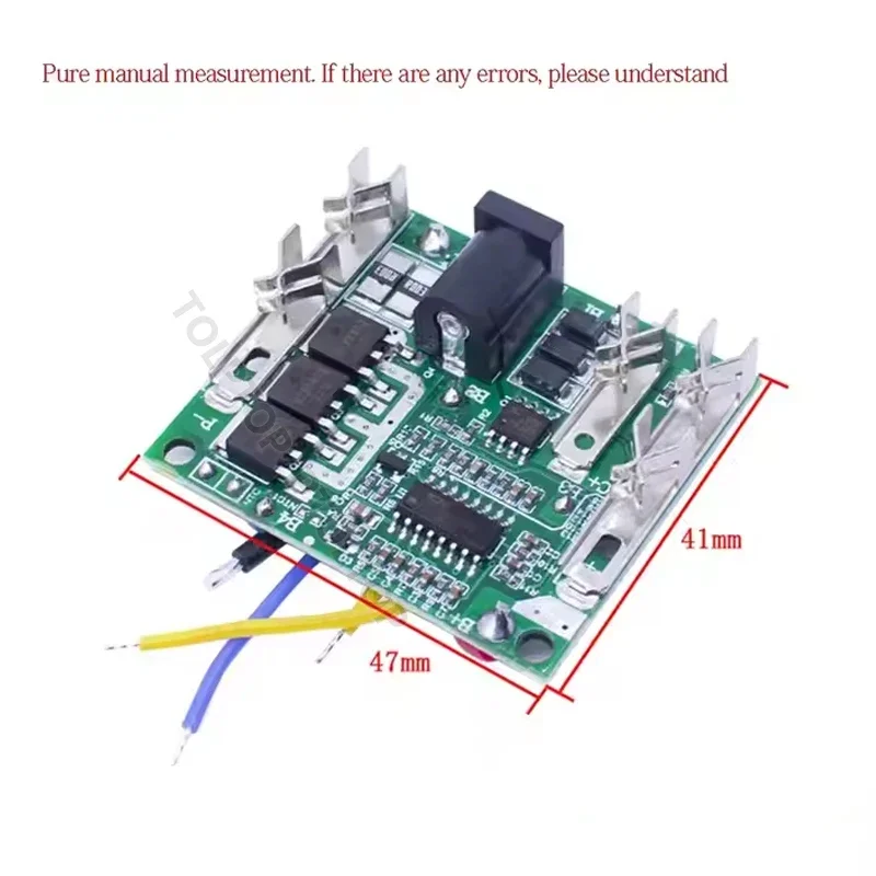 1 個 5S BMS PCB 回路基板 21V マキタリチウム電池保護基板温度保護に適した