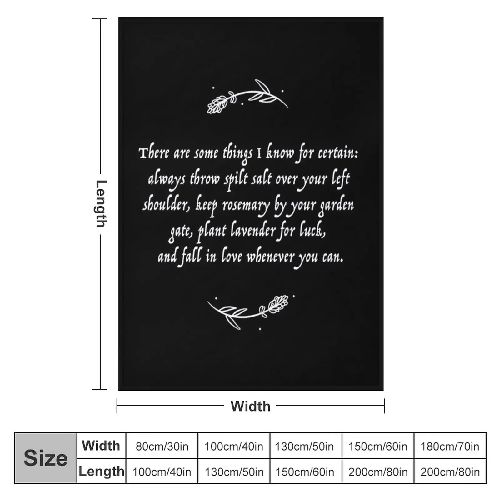 Luck & Love Practical Magic Throw Blanket heavy to sleep funny gift Thermals For Travel Furry anime Decorative Throw Blankets