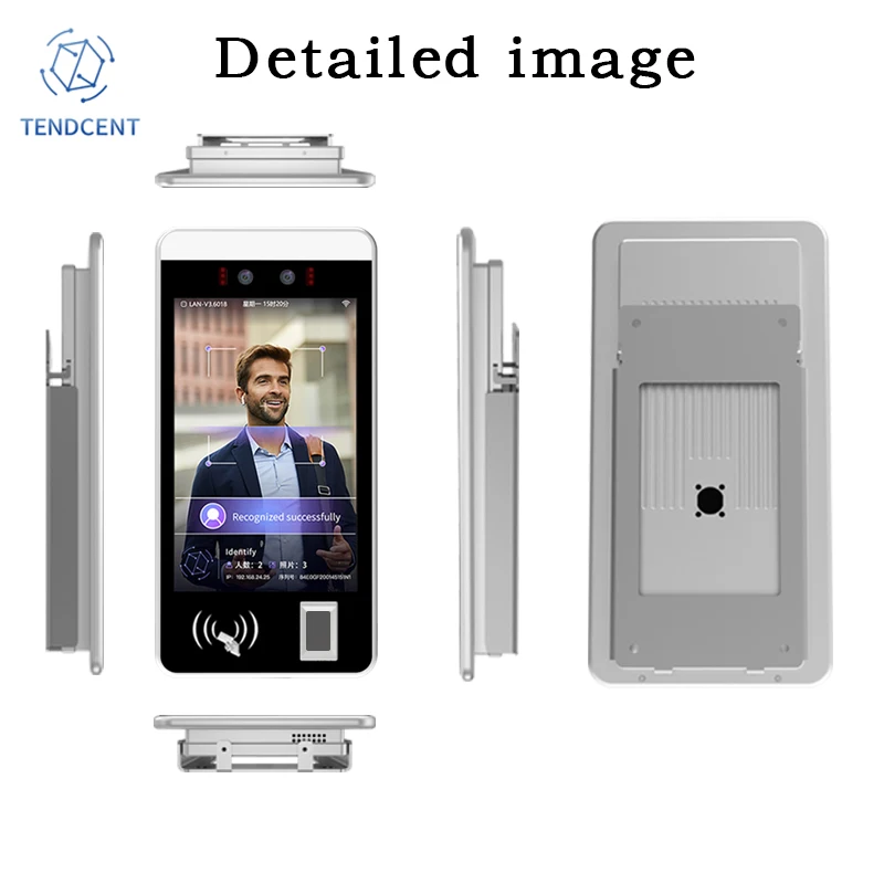 Tendcent Biometric Facial Recognition Access Control Terminal QR Code NFC Fingerprint SDK OEM ODM WIFI Support Face Recognition