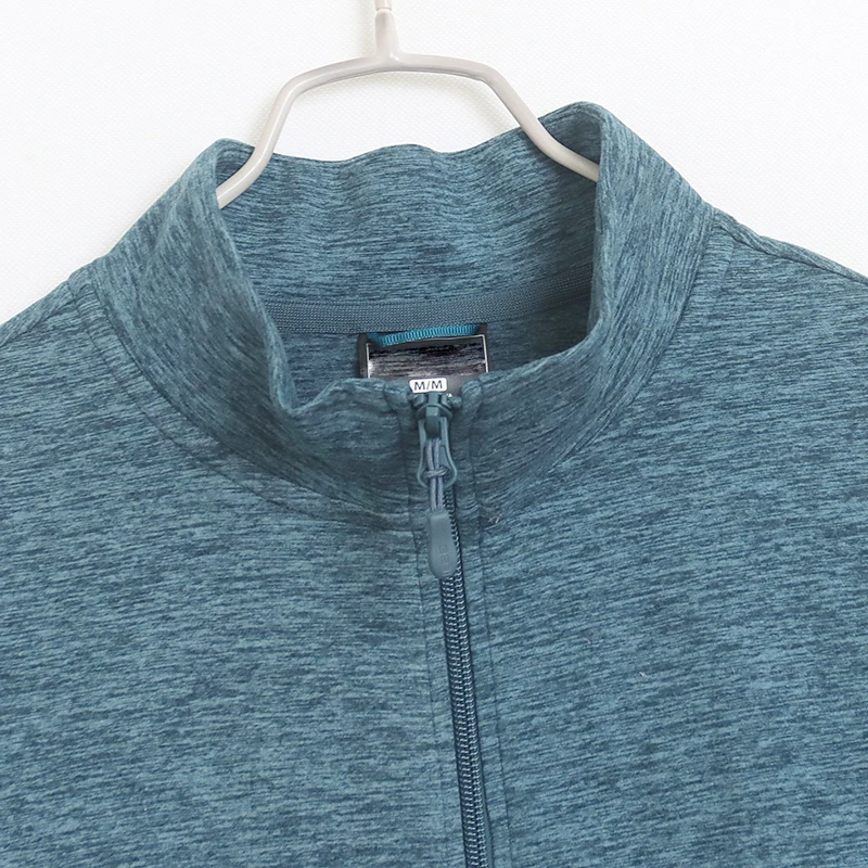 Sporty Windproof Dry Running Fitness Zipper Collar Yoga Slimming Elastic Outerwear Polyester Spandex Long Sleeve Women's Jacket