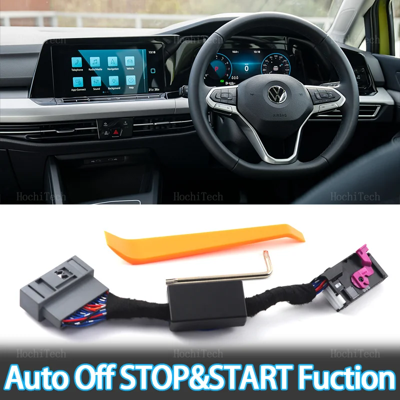 Car Automatic Stop Start Engine System Off Device Control Sensor Plug Stop Cancel For Volkswagen Golf MK8 Golf8 2020-2023