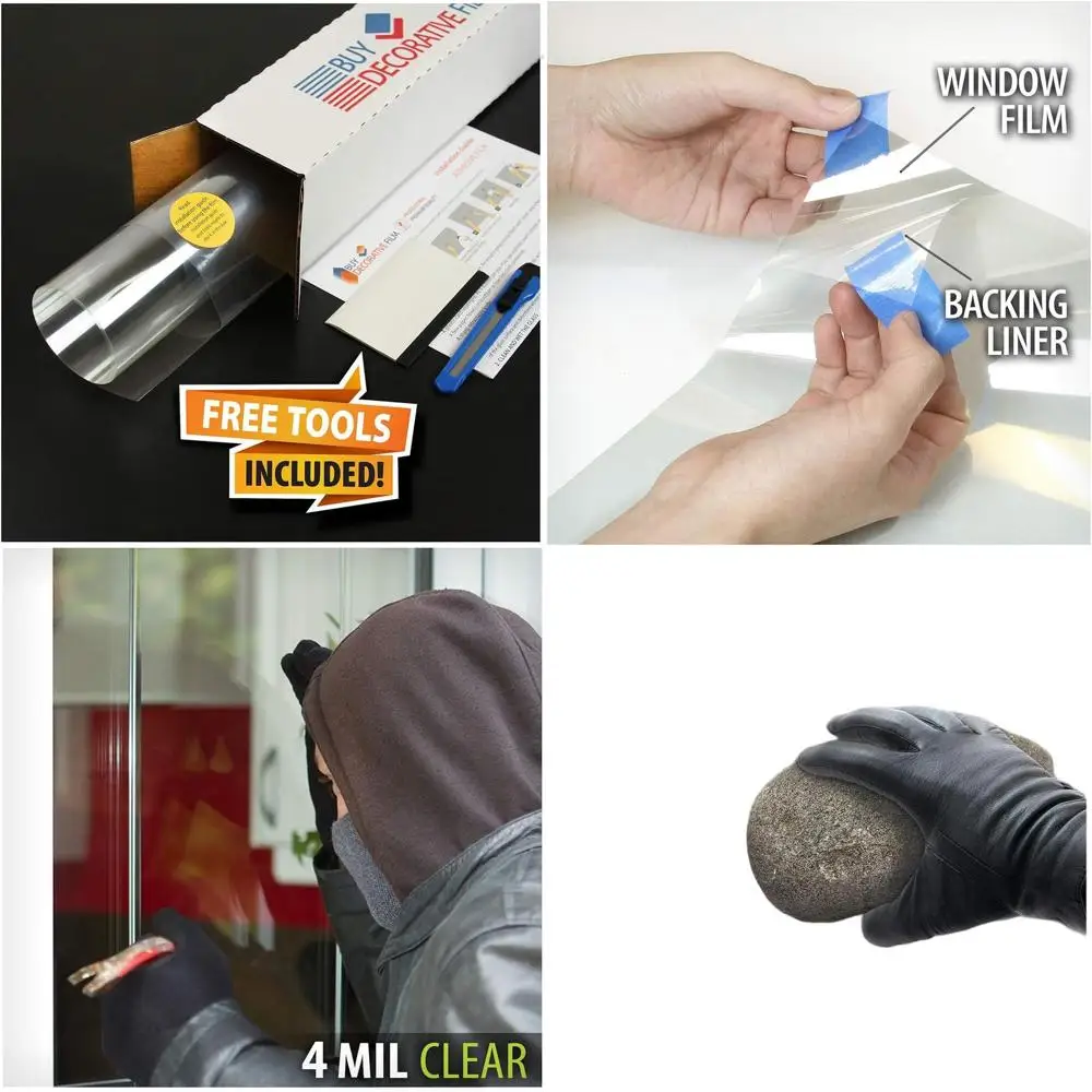 

Защитная пленка для окон 24x23 - Прозрачная защита военного класса