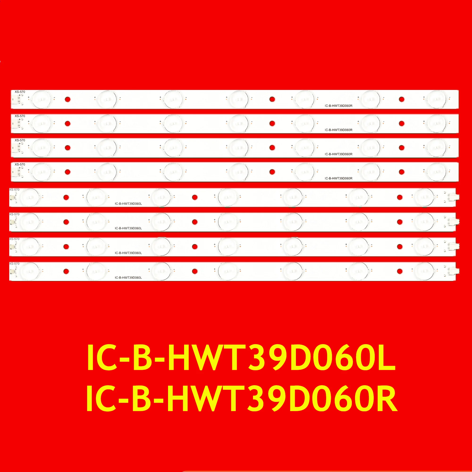 

LED Strip for LE100S13FM LE100N8FM 39PRO5000 3925FHDPVR AET39220FM ST-4040 CX390DLEDM IC-B-HWT39D060L IC-B-HWT39D060R