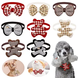 50/100psDog Bow Tie Fashion Bows For Dog Small Dog Cat Bowties Collar Pet Dog Bows Dog Grooming Accessories For Small Dogs Cats