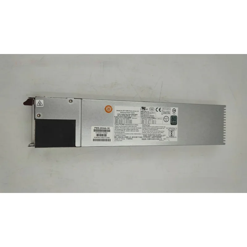 PWS-2K04A-1R para fuente de alimentación Supermicro, 2000W, 1U