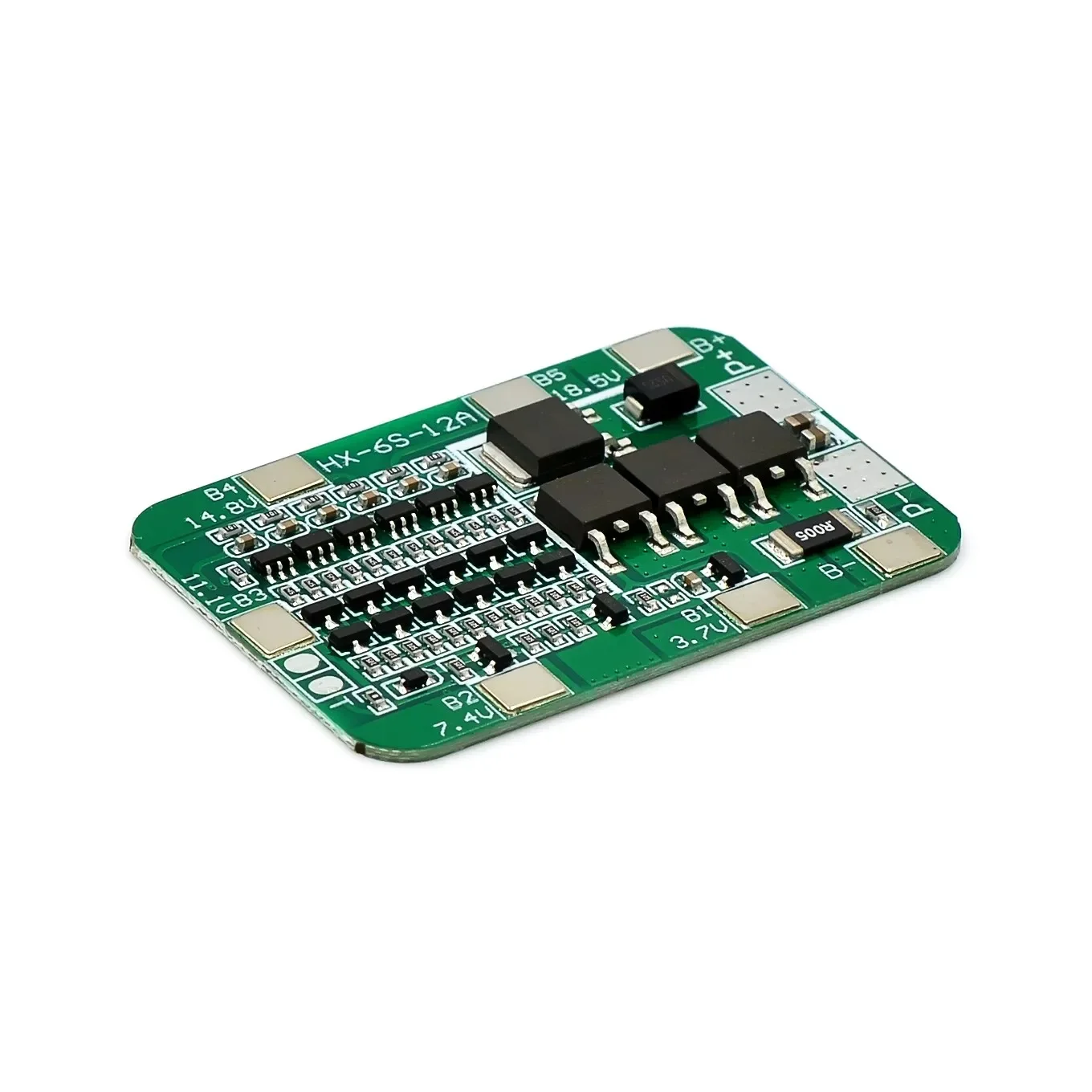 6S 15A 24V PCB BMS Protection Board For 6 Pack 18650 Li-ion Lithium Battery Cell Module