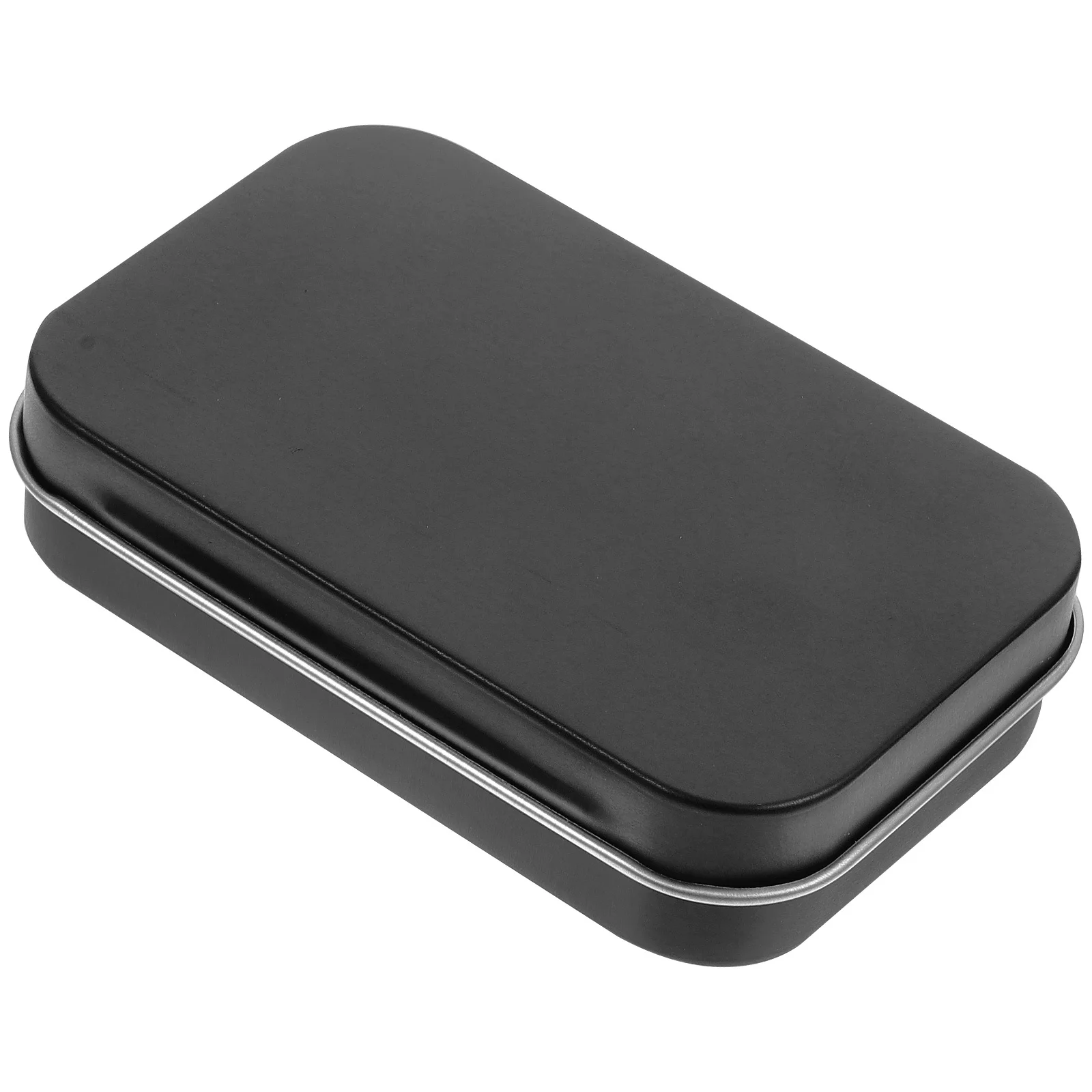

Small Iron Rectangular Cookie Can with Lid Waterproof Candy Storage Box Durable Portable Cookie Gift Organizer