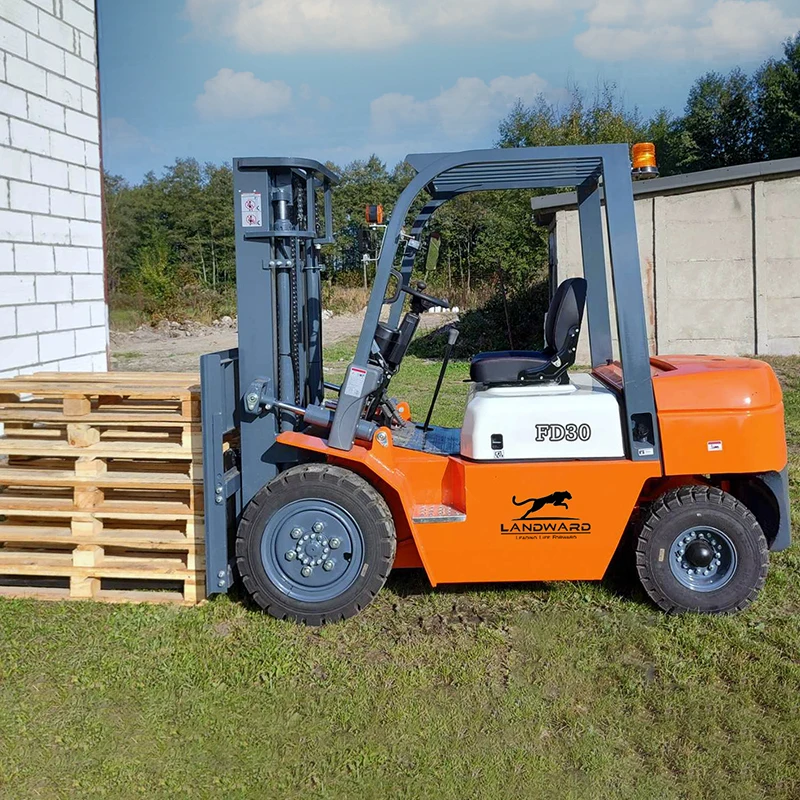 

Factory Price Diesel Forklift China Landward Wholesale 2-7ton CPC Forklift High Efficiency Portable Warehouse Forklift Customize