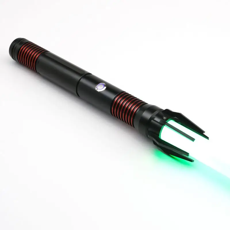 CrucQSAtextures-Sabre laser Neo Pixel, Swing lisse, Laser Sword, Metal Hilt, Dueling Blade Bl84Force, Christmas Cosplay Toy