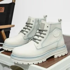 

Мужские ботинки, повседневная обувь, уличная ковбойская боевая тактическая обувь «Челси», зимняя мотоциклетная кожаная обувь до щиколотки для работы и пешего туризма, дизайнерская роскошь